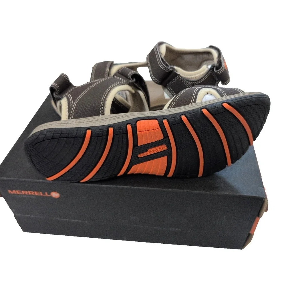 Merrell Panther Kids MC55667 Sandals Boy's Brown - Size 7 - New